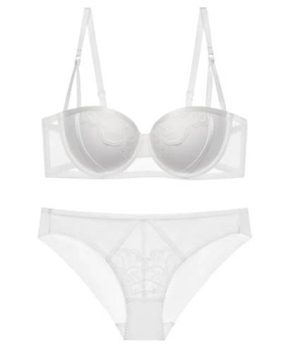 ブラショーツセット レディース インナー 下着 ショーツ ブラジャー 寄せて上げるブラ レース 二段ホック 1 2カップ 大人可愛い きれいめ シンプル 上品 おしゃれ クール エレガント