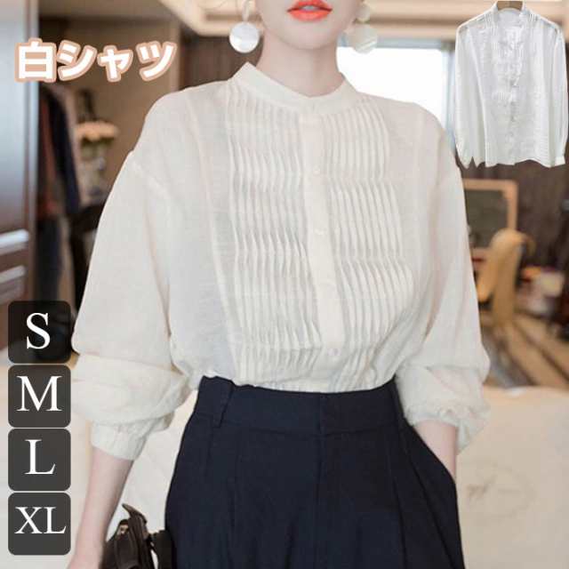 シャツ レディース シャツ カシュクール シフォン 長袖シャツ レディース ブラウス チュニック 無地 お洒落 シフォンブラウス 上着 トップス ゆったり 夏シャツ 春秋 カジュアル